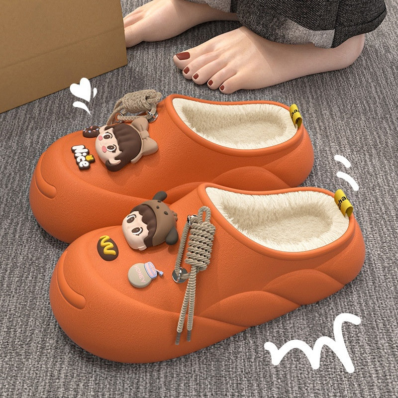 Cartoon Winter Cotton Slippers