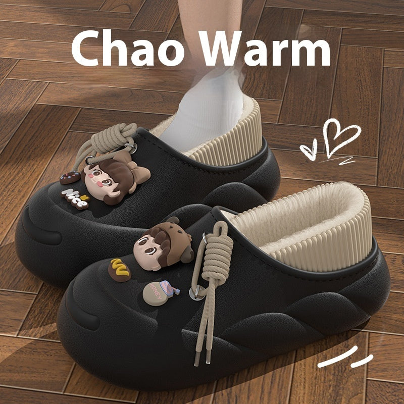 Cartoon Winter Cotton Slippers