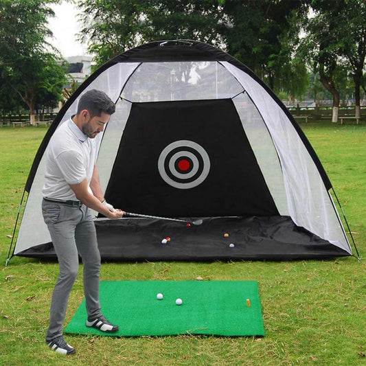 Golf Practice Net Tent – Hitting Cage for Outdoor Training & Garden Use