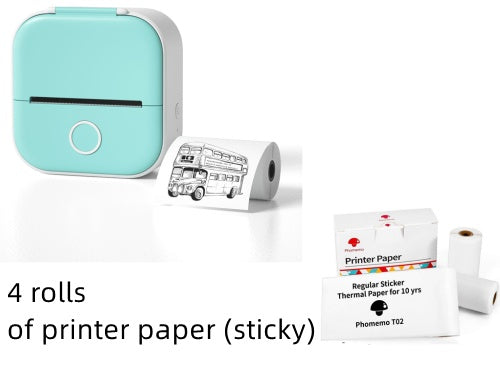 Portable Mini Thermal Label Printer – Bluetooth Label & Photo Maker