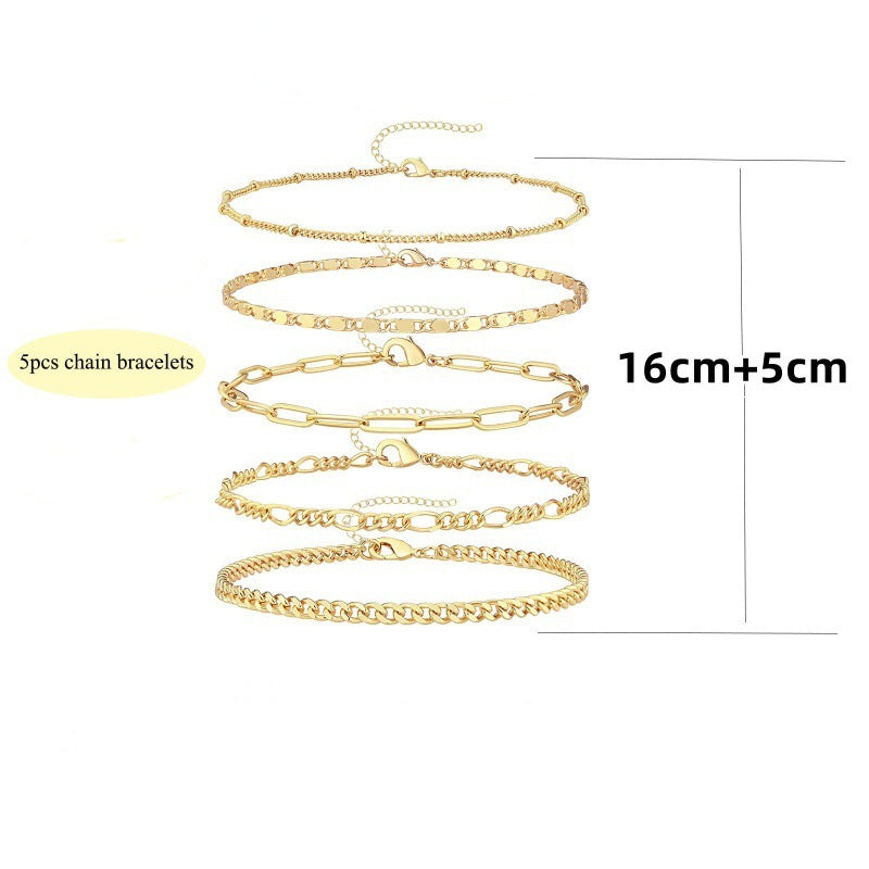 Women's Fashion Retro Metal All-match Bracelet