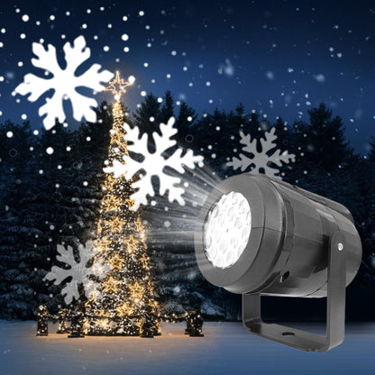 Snowflake Projector LED Light – Rotating Xmas Outdoor Decor