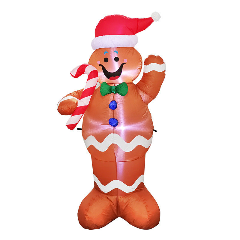 LED Christmas Inflatable – Santa, Tree & Snowman Yard Decor