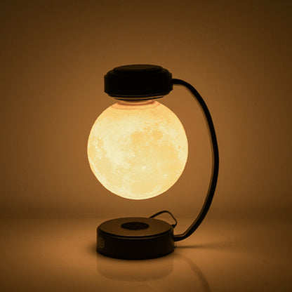 3D LED Moon Night Light – Levitating & Rotating Floating Ball Lamp