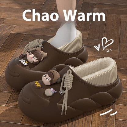 Cartoon Winter Cotton Slippers