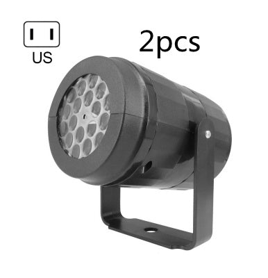 Snowflake Projector LED Light – Rotating Xmas Outdoor Decor