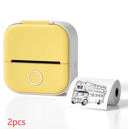 Portable Mini Thermal Label Printer – Bluetooth Label & Photo Maker