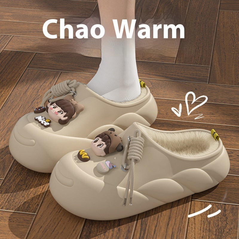 Cartoon Winter Cotton Slippers