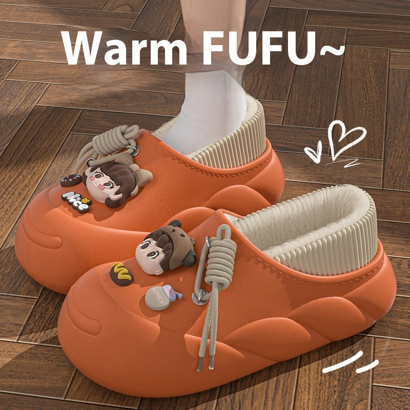 Cartoon Winter Cotton Slippers