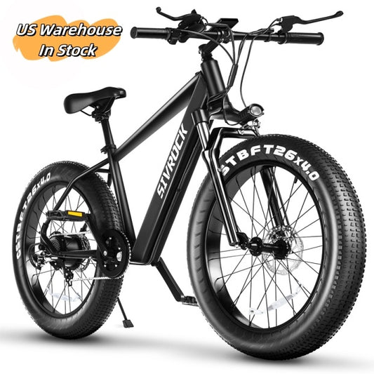 Professional Electric Mountain Bike – 26" Fat Tires, 1000W Motor, 48V 15Ah Ebike for Adults