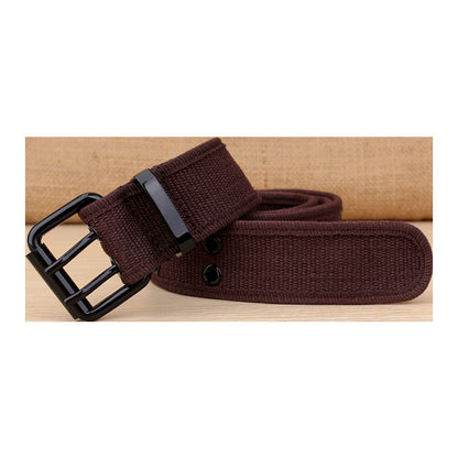 Double Hole Youth Canvas Belt