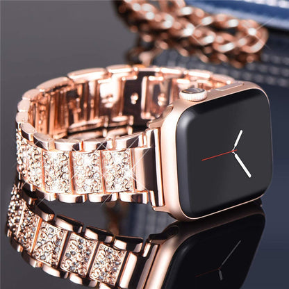 Bracelet Diamond Wrist IWatch Band SE 6 7 8 9 45MM 41MM