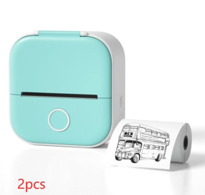 Portable Mini Thermal Label Printer – Bluetooth Label & Photo Maker