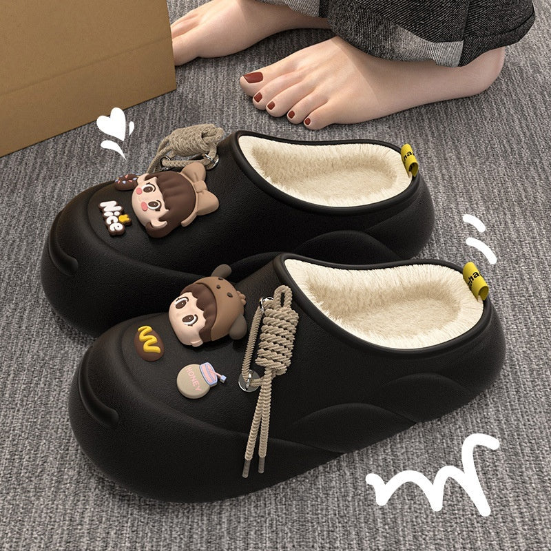 Cartoon Winter Cotton Slippers