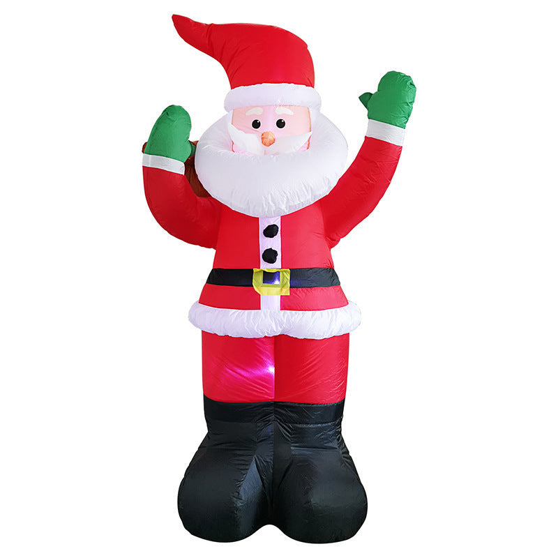 LED Christmas Inflatable – Santa, Tree & Snowman Yard Decor