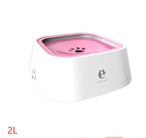 1.5L Cat Dog Water Bowl Carried Floating Bowl