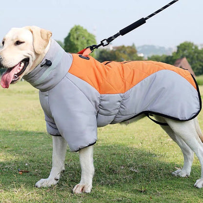 Winter Waterproof Dog Coat – Warm Thickened Vest for Medium & Large Dogs