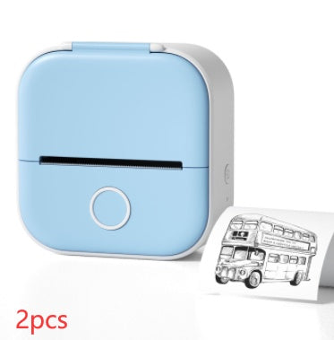 Portable Mini Thermal Label Printer – Bluetooth Label & Photo Maker