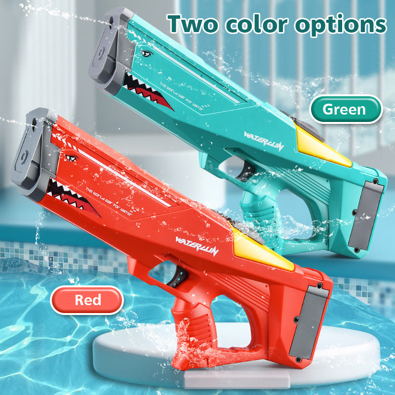 Automatic Electric Water Gun – Shark High-Pressure Toy for Kids & Adults