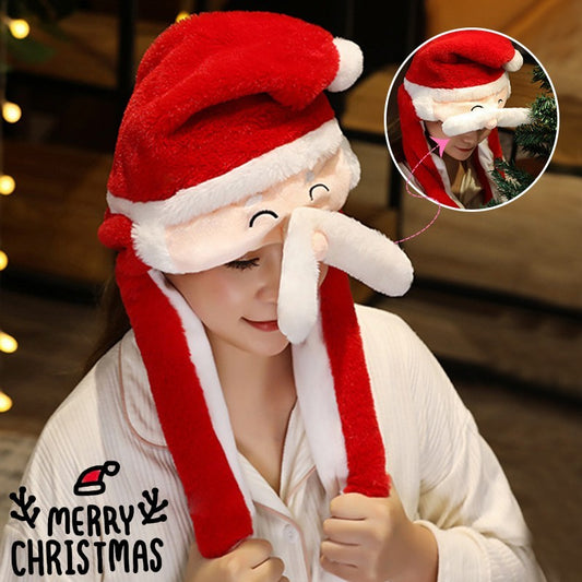 Cute Movable Christmas Hat – Santa, Snowman & Elk Styles