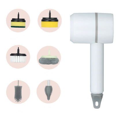 Electric Cleaning Brush – USB Rechargeable for Kitchen & Tiles