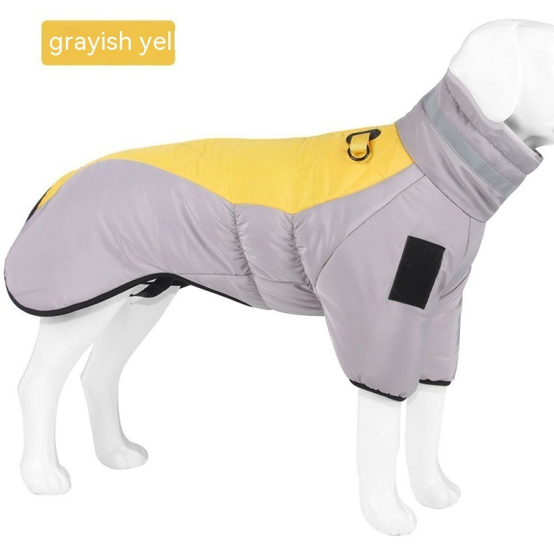 Winter Waterproof Dog Coat – Warm Thickened Vest for Medium & Large Dogs