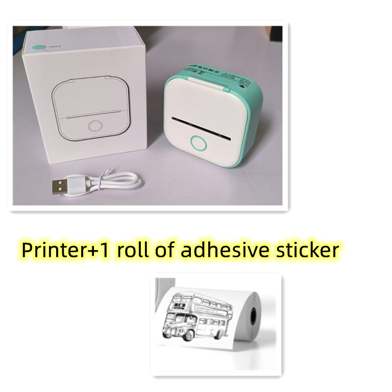 Portable Mini Thermal Label Printer – Bluetooth Label & Photo Maker