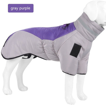 Winter Waterproof Dog Coat – Warm Thickened Vest for Medium & Large Dogs