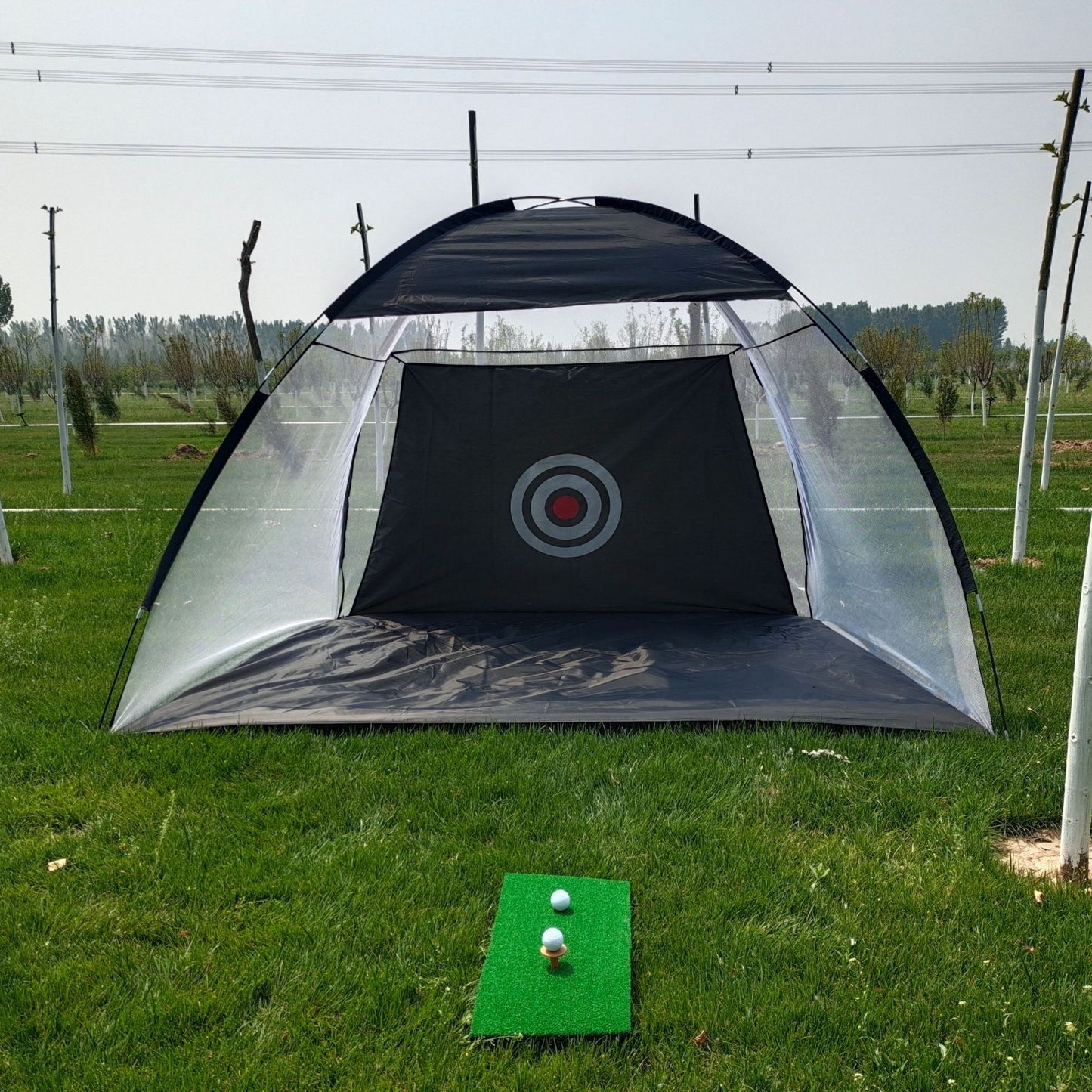 Golf Practice Net Tent – Hitting Cage for Outdoor Training & Garden Use