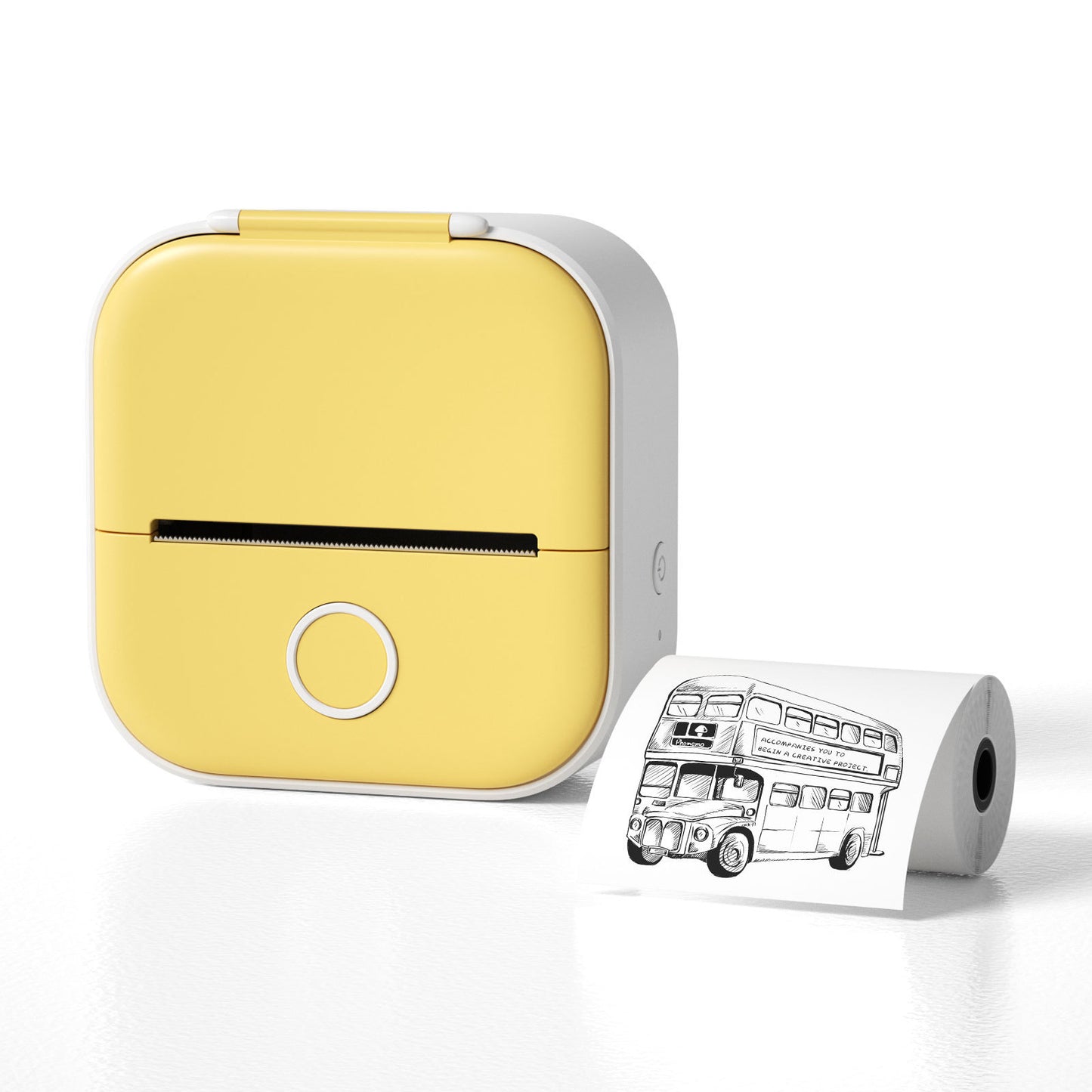 Portable Mini Thermal Label Printer – Bluetooth Label & Photo Maker