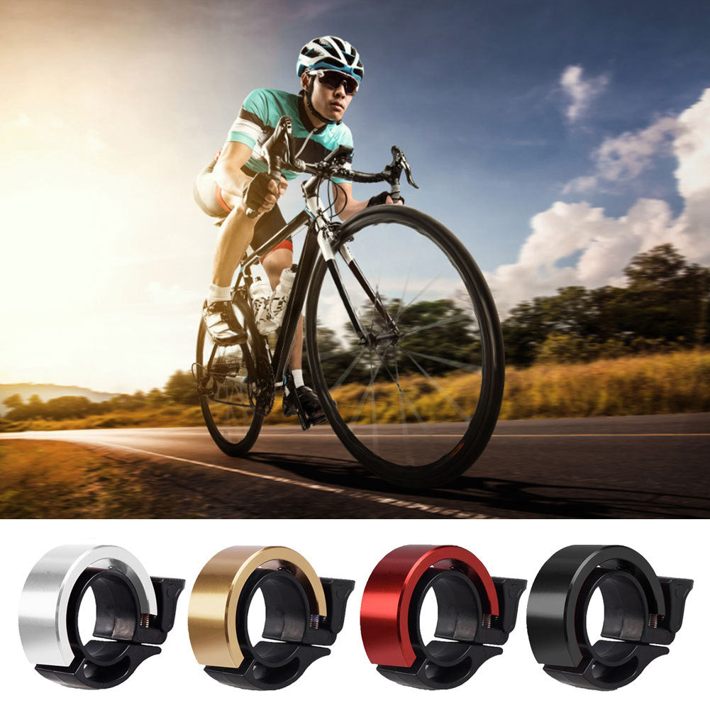 "Aluminum Alloy Bike Bell – Universal, Loud & Durable for Safe Cycling!"