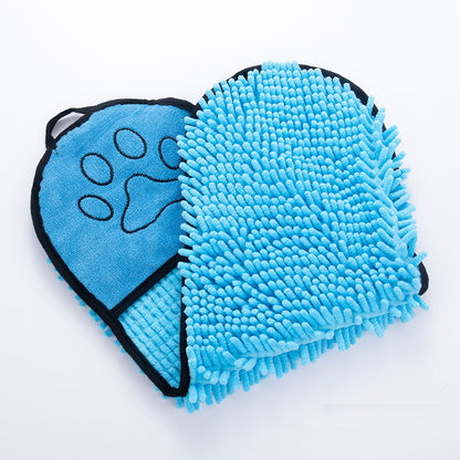 Super Absorbent Pet Bath Towel – Quick-Drying Microfiber for Dogs & Cats