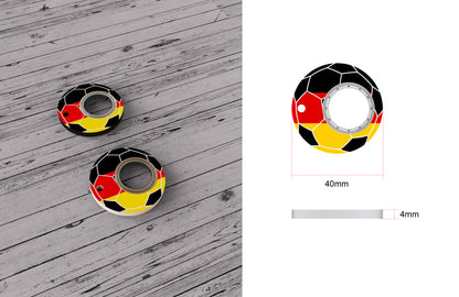 "Football World Cup Fidget Spinner – Keychain, Stress Relief & Bottle Opener in One!"