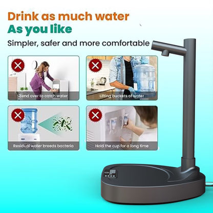 Water Bottle Desktop Rechargeable Water Dispenser With Stand