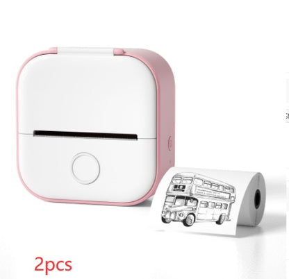 Portable Mini Thermal Label Printer – Bluetooth Label & Photo Maker