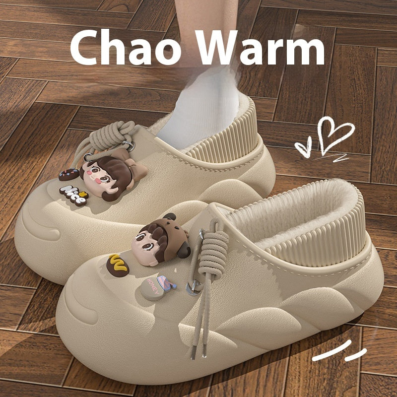 Cartoon Winter Cotton Slippers