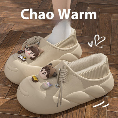 Cartoon Winter Cotton Slippers