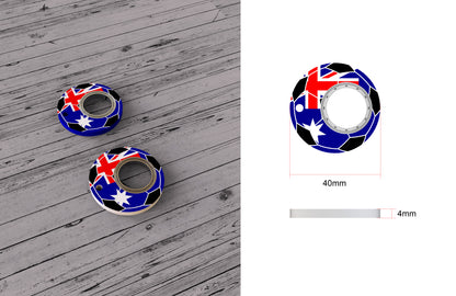 "Football World Cup Fidget Spinner – Keychain, Stress Relief & Bottle Opener in One!"