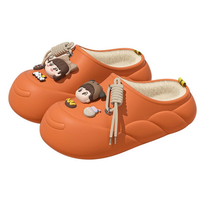 Cartoon Winter Cotton Slippers